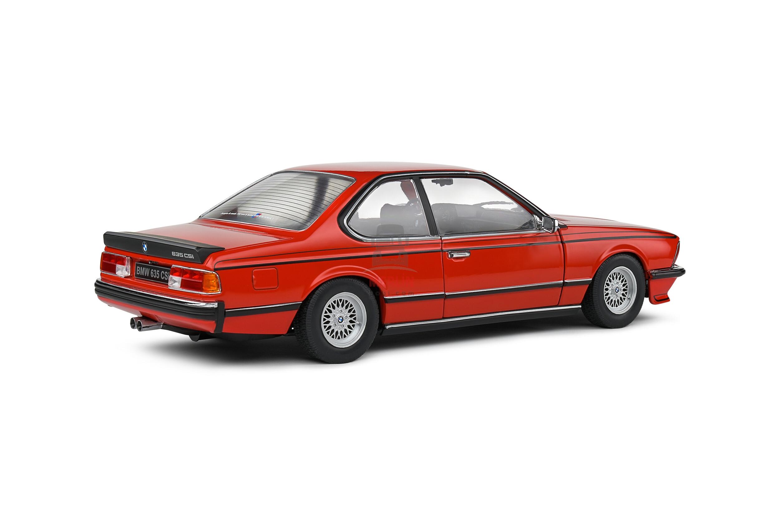 1/18 - BMW 635 CSI (E24) – HENNA RED – 1984  Solido