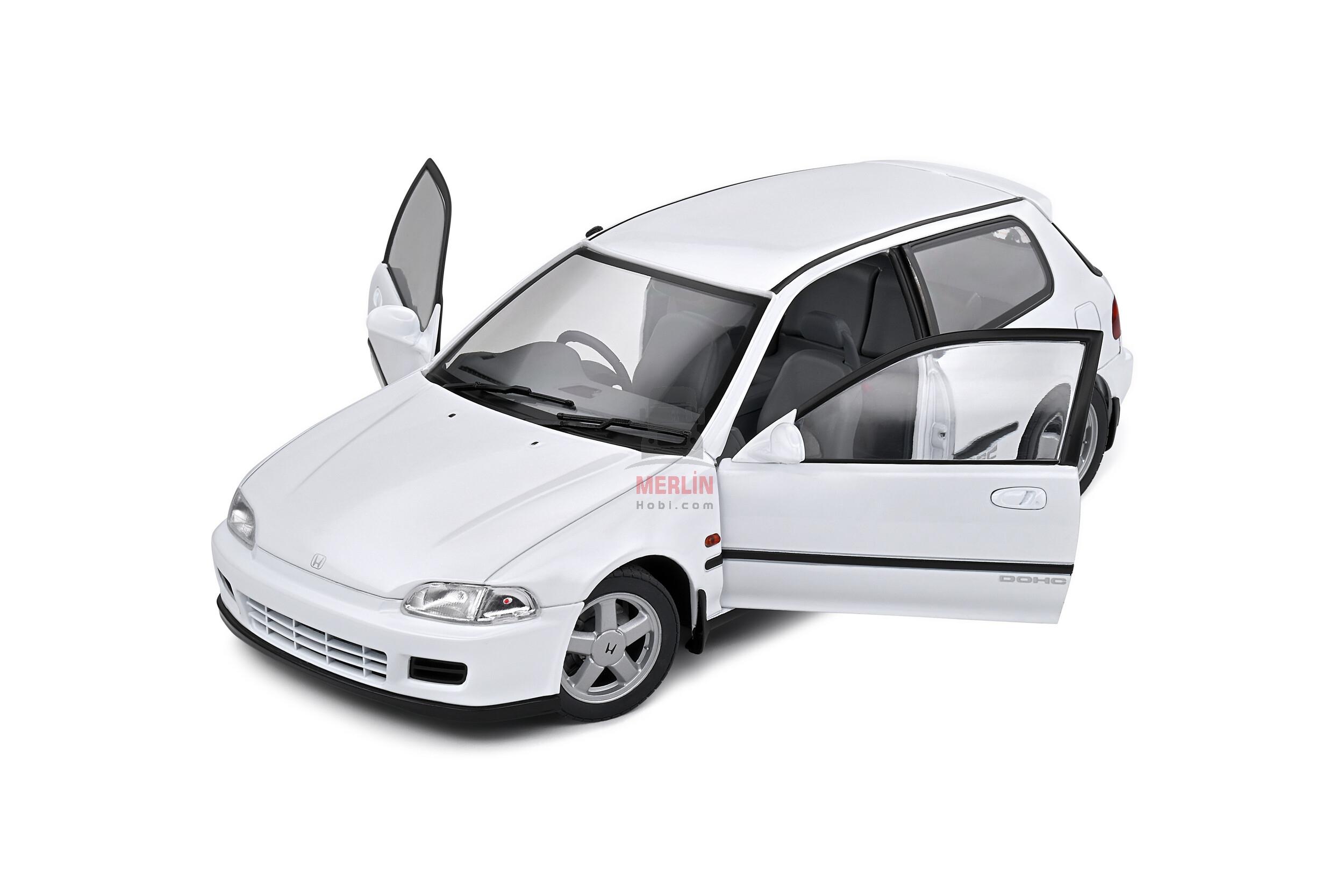 1/18 - HONDA CIVIC (EG6) – FROST WHITE – 1991  Solido