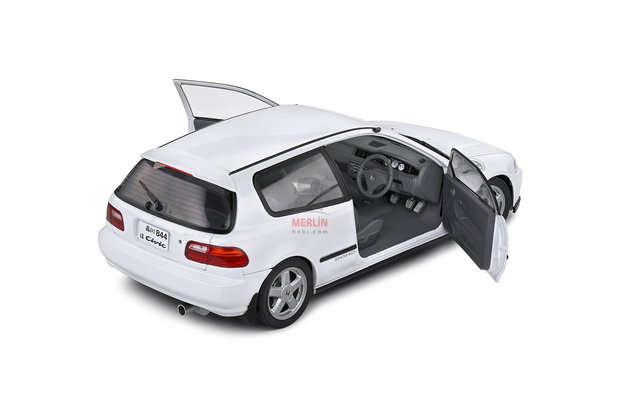 1/18 - HONDA CIVIC (EG6) – FROST WHITE – 1991  Solido