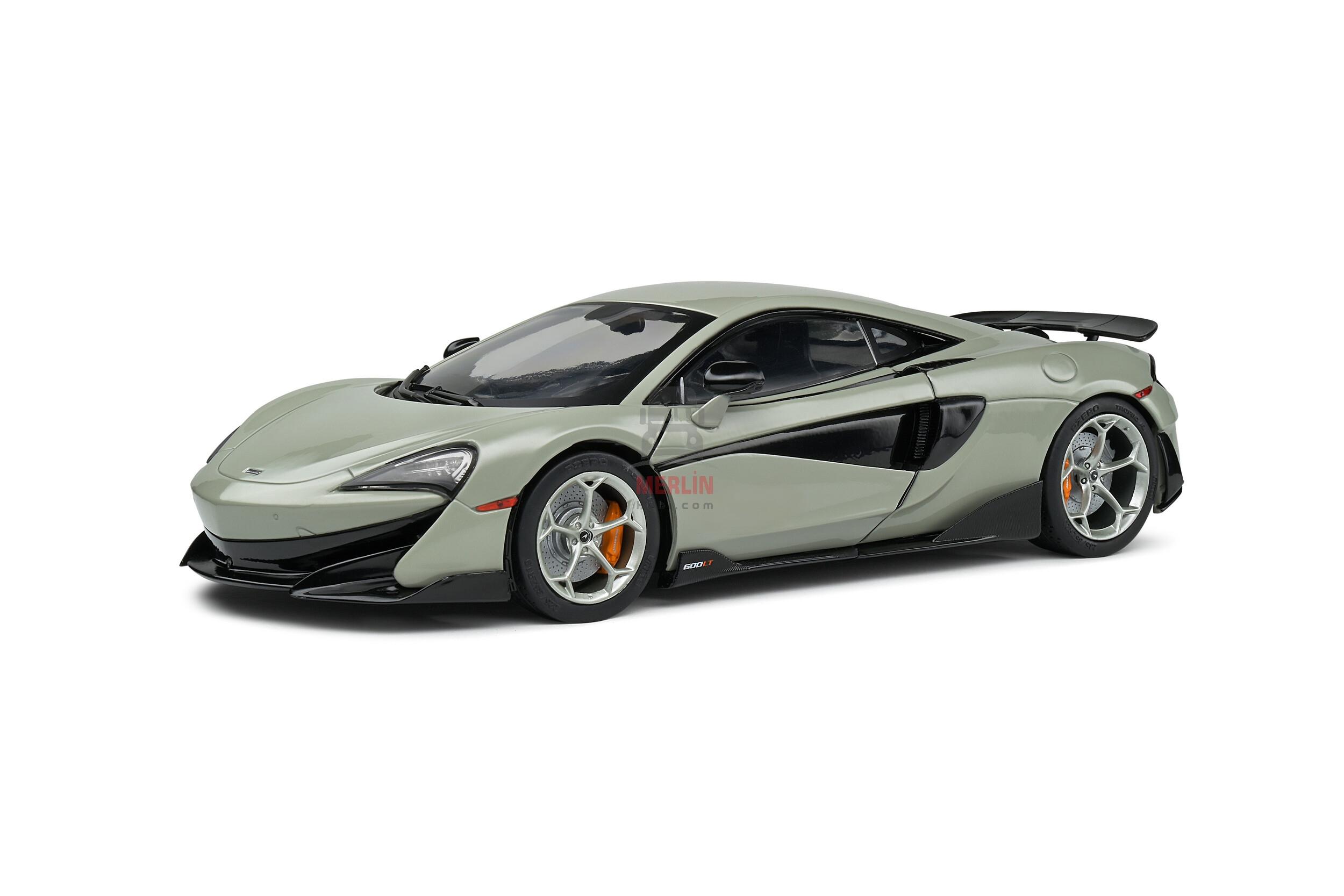 Solido 1/18 Scale S1804506 - McLaren 600 LT Coupe – blade silver – 2018