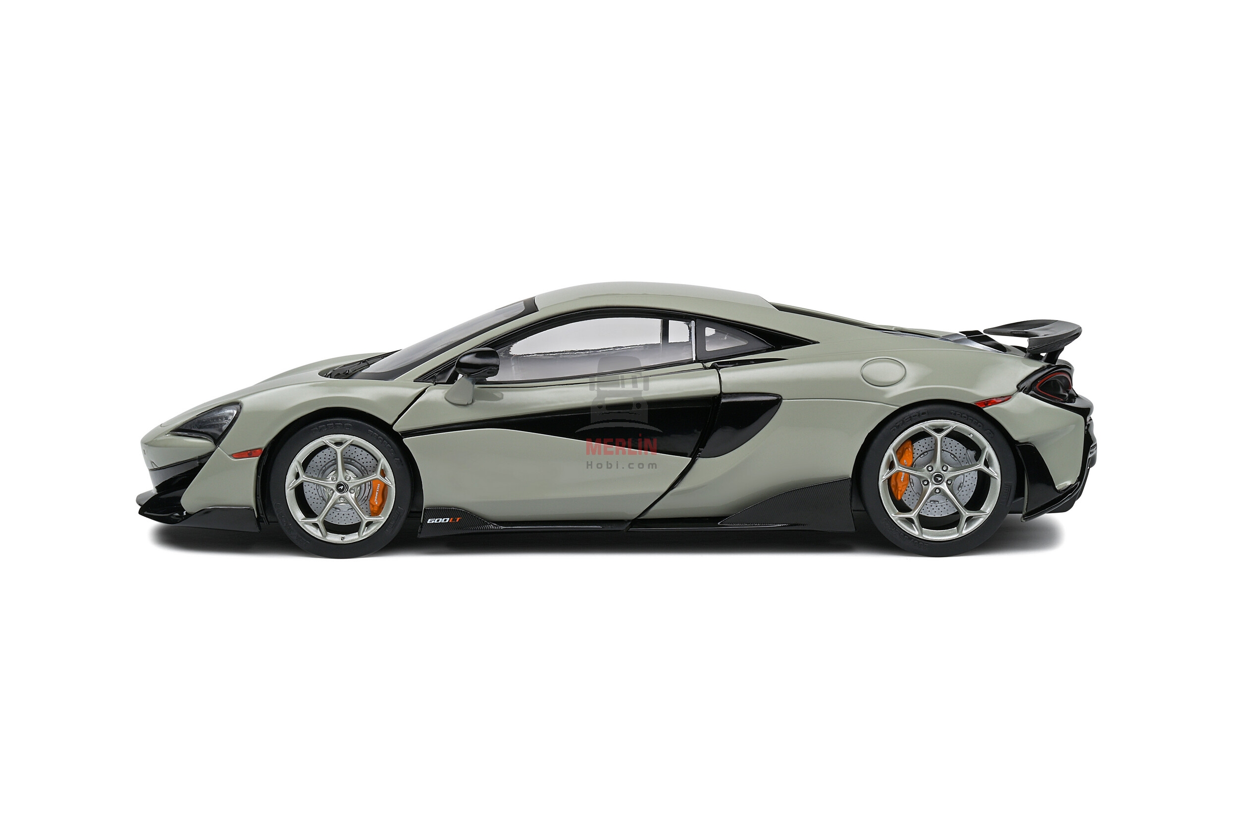 Solido 1/18 Scale S1804506 - McLaren 600 LT Coupe – blade silver – 2018