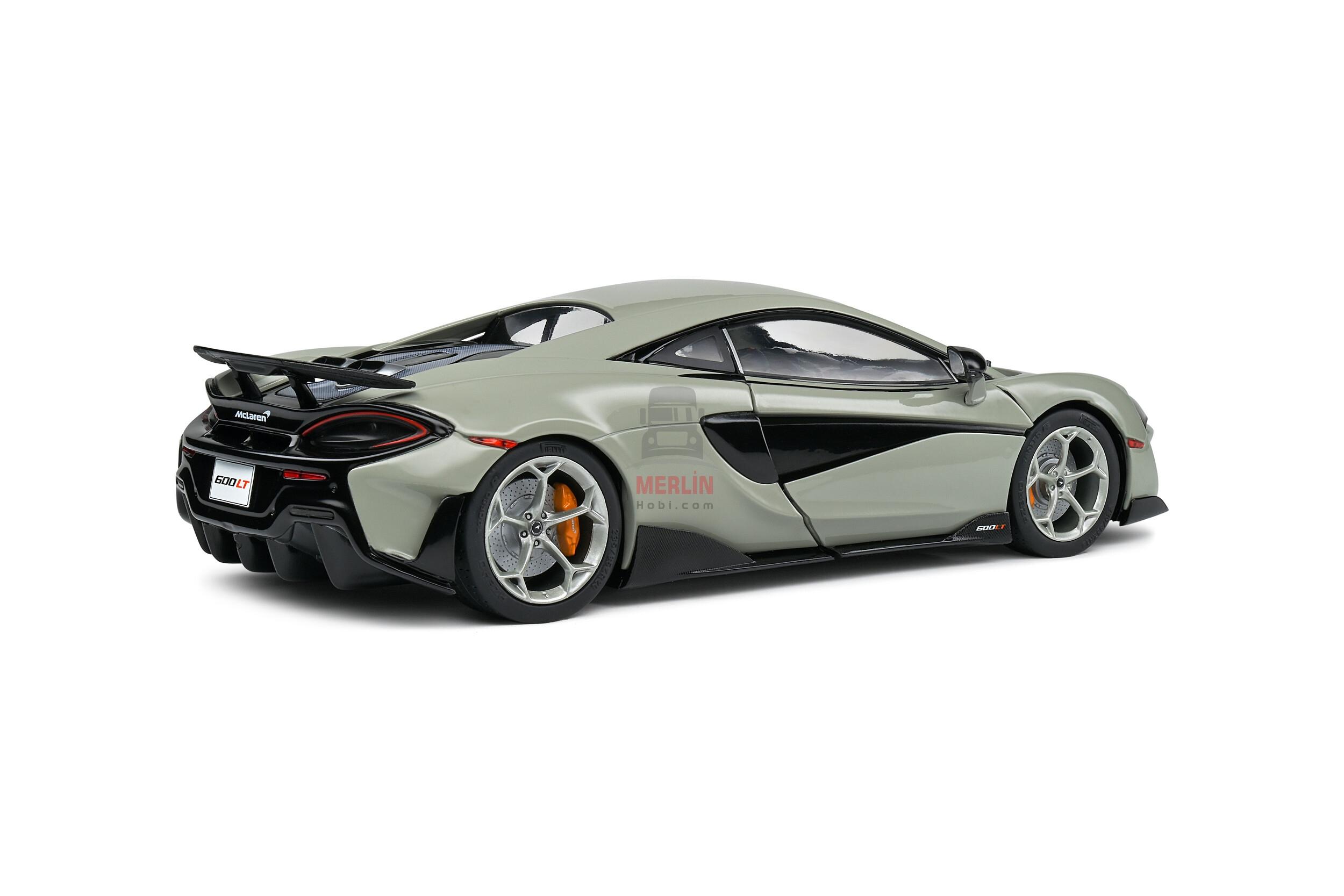 Solido 1/18 Scale S1804506 - McLaren 600 LT Coupe – blade silver – 2018