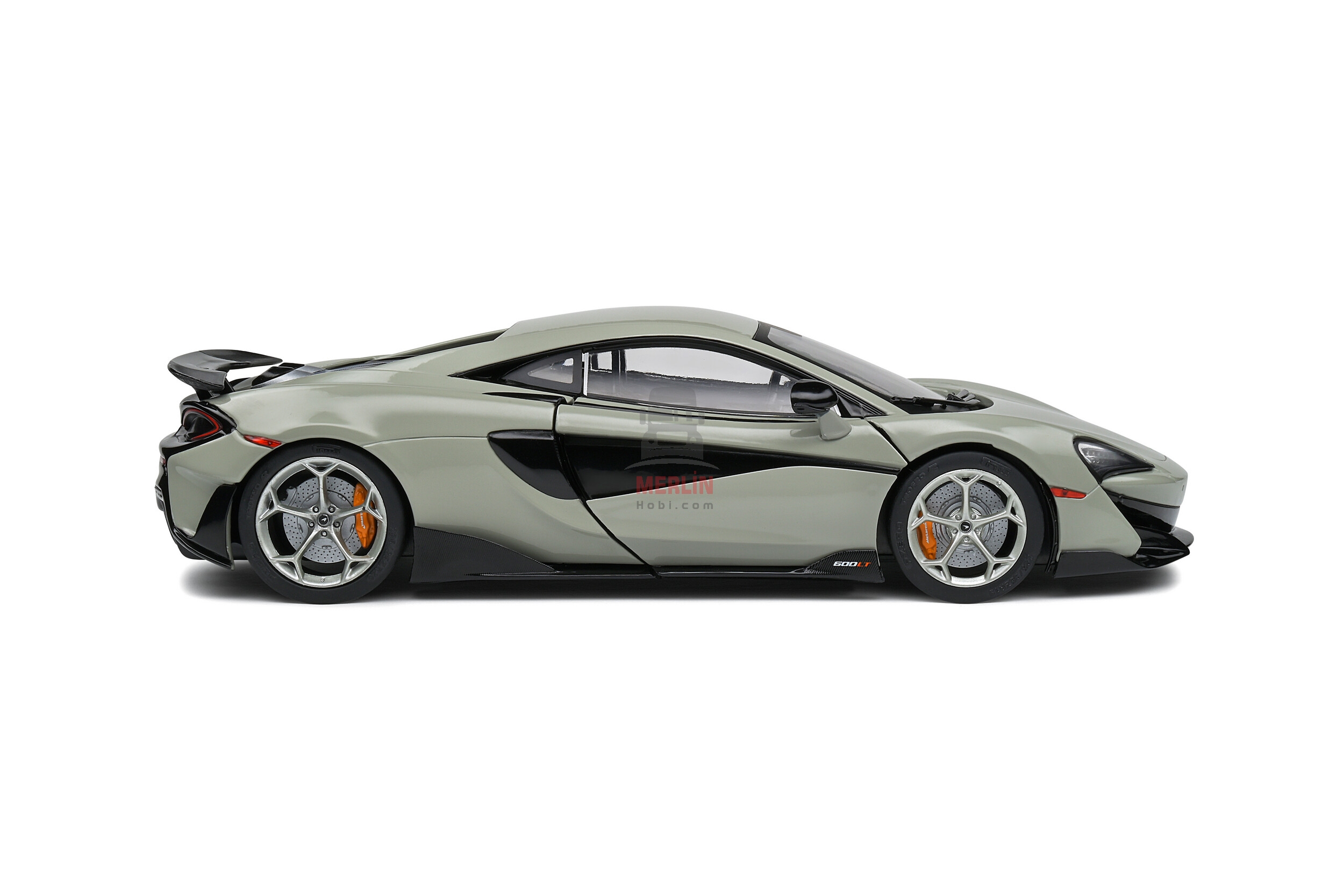 Solido 1/18 Scale S1804506 - McLaren 600 LT Coupe – blade silver – 2018