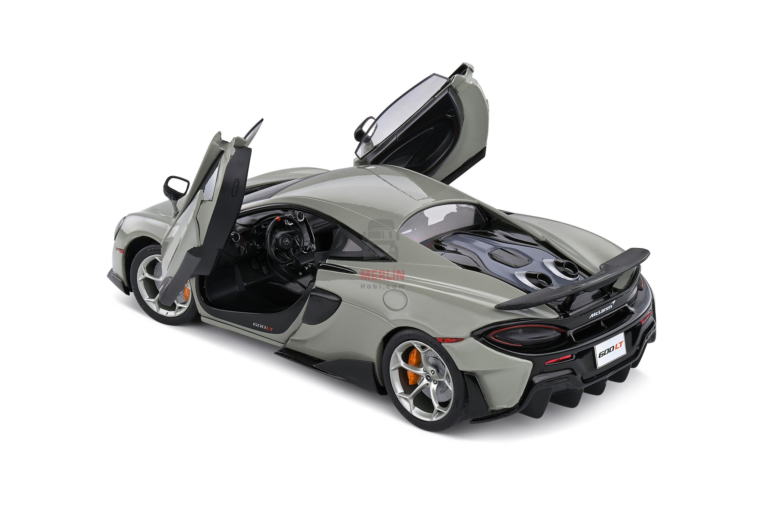 Solido 1/18 Scale S1804506 - McLaren 600 LT Coupe – blade silver – 2018