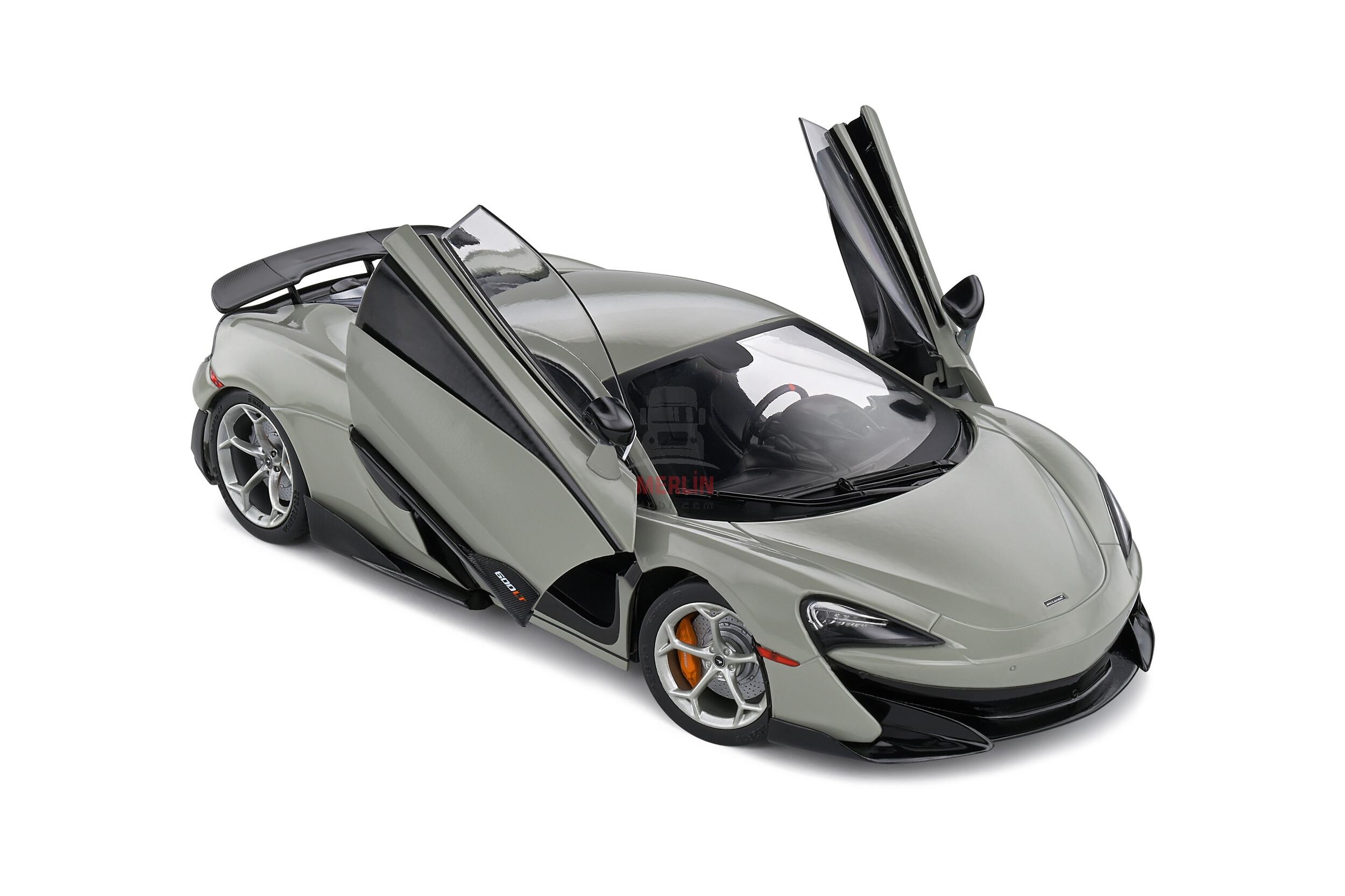 Solido 1/18 Scale S1804506 - McLaren 600 LT Coupe – blade silver – 2018