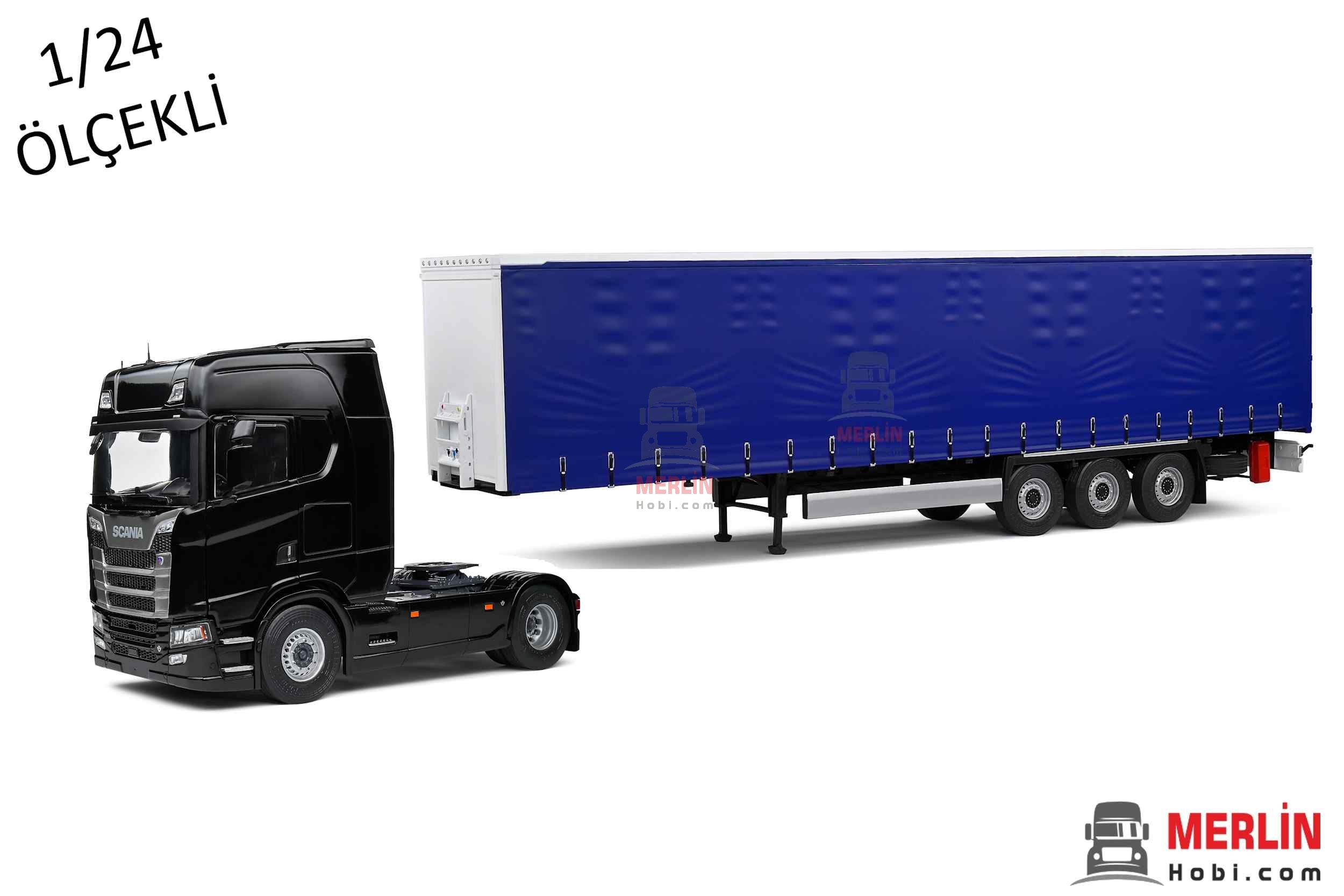 1/24 Scania 580S HIGHLINE + Tenteli Treyler – Solido