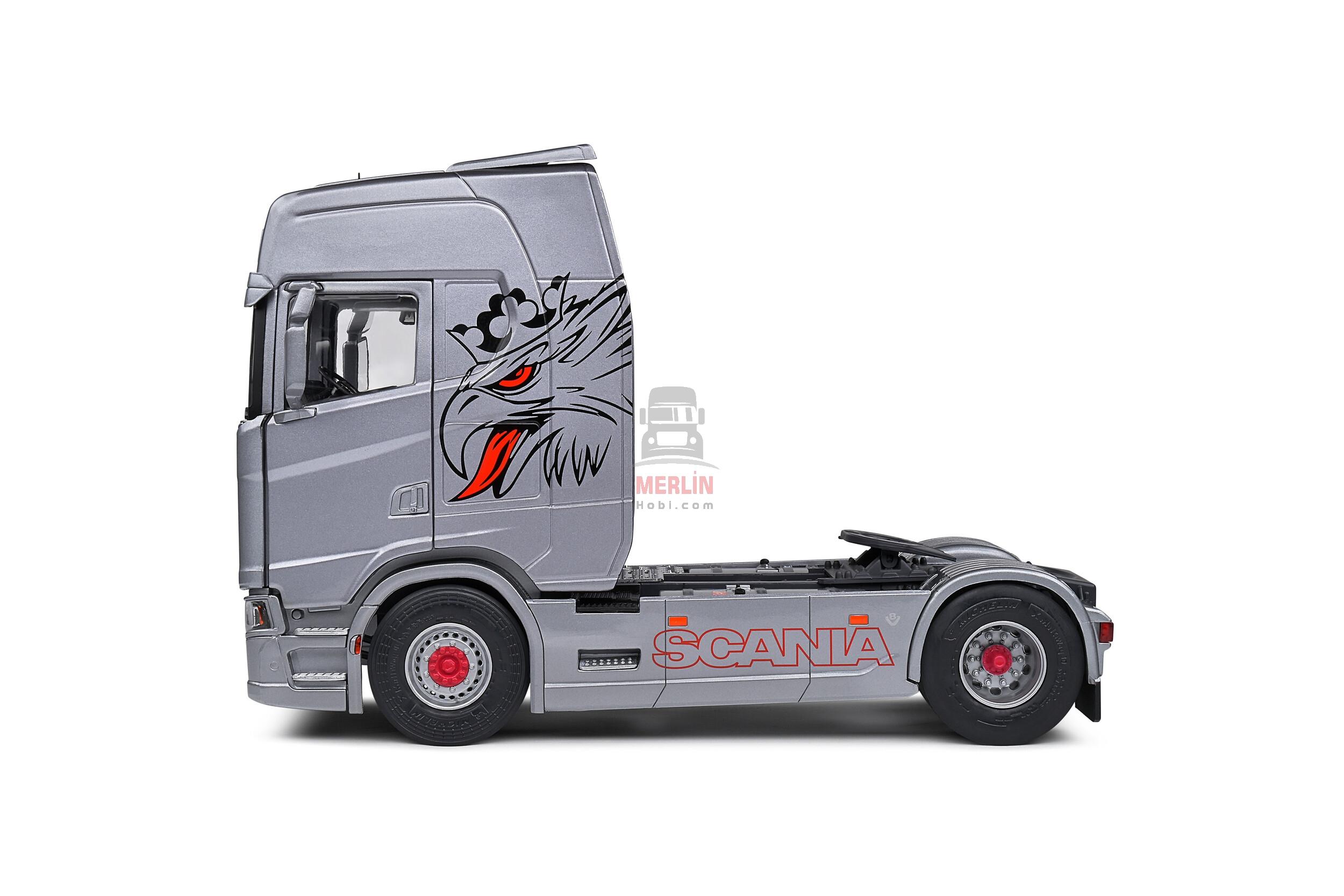 1/24 Scania 580S HighLine – Custom silver – 2024 Tır Çekici