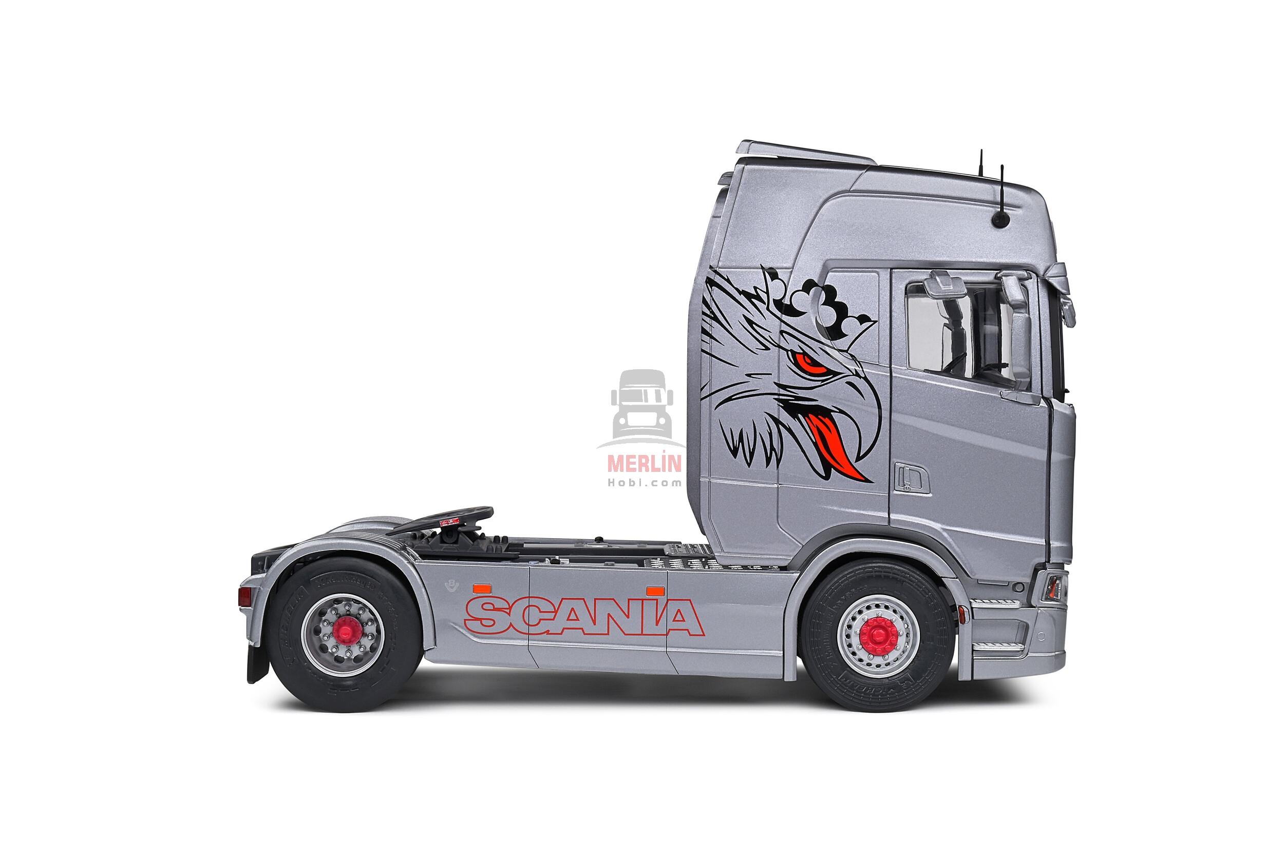 1/24 Scania 580S HighLine – Custom silver – 2024 Tır Çekici