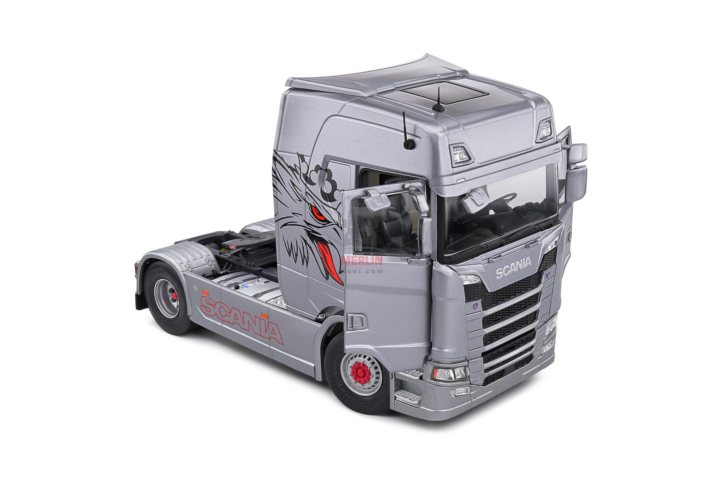 1/24 Scania 580S HighLine – Custom silver – 2024 Tır Çekici