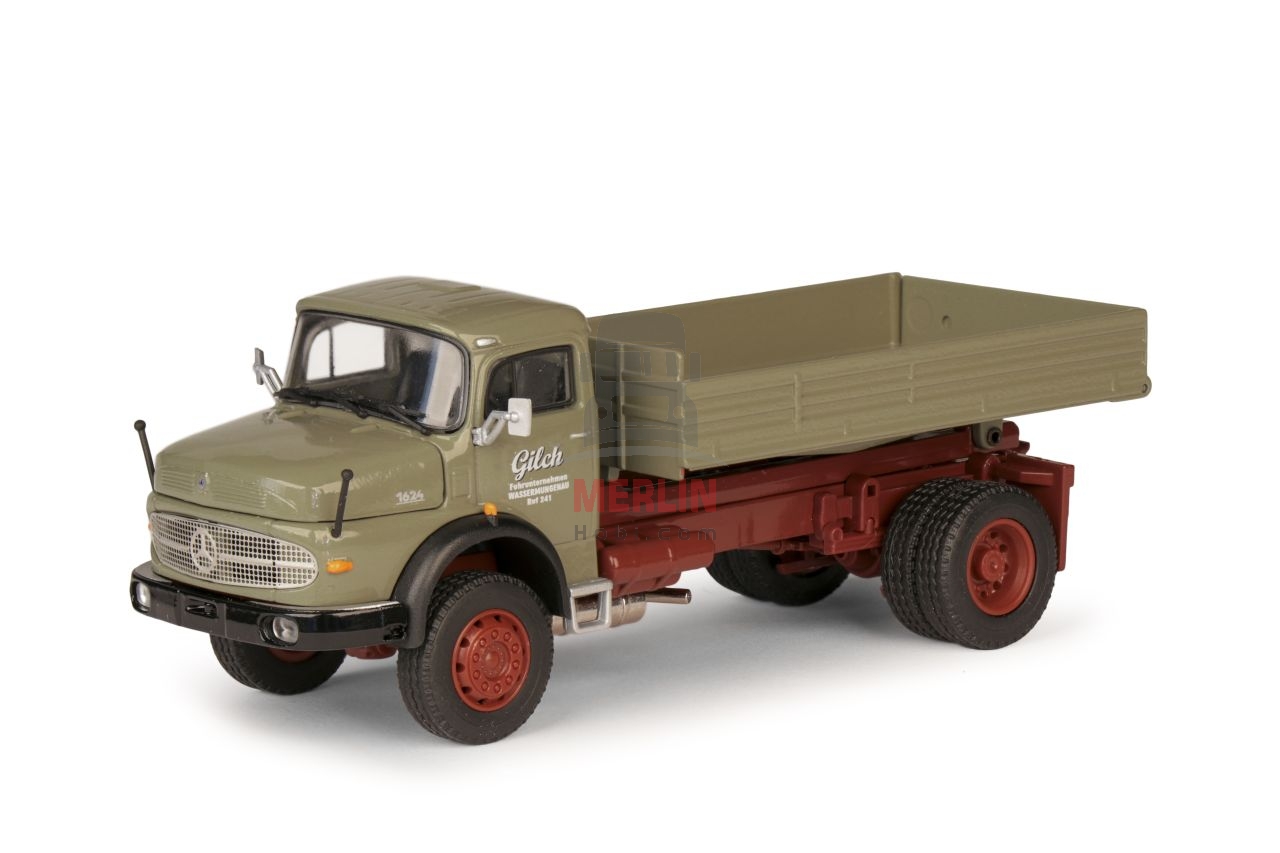 1/50 MERCEDES-BENZ LAK 1624  Sabit Kasalı Kamyon - Gilch