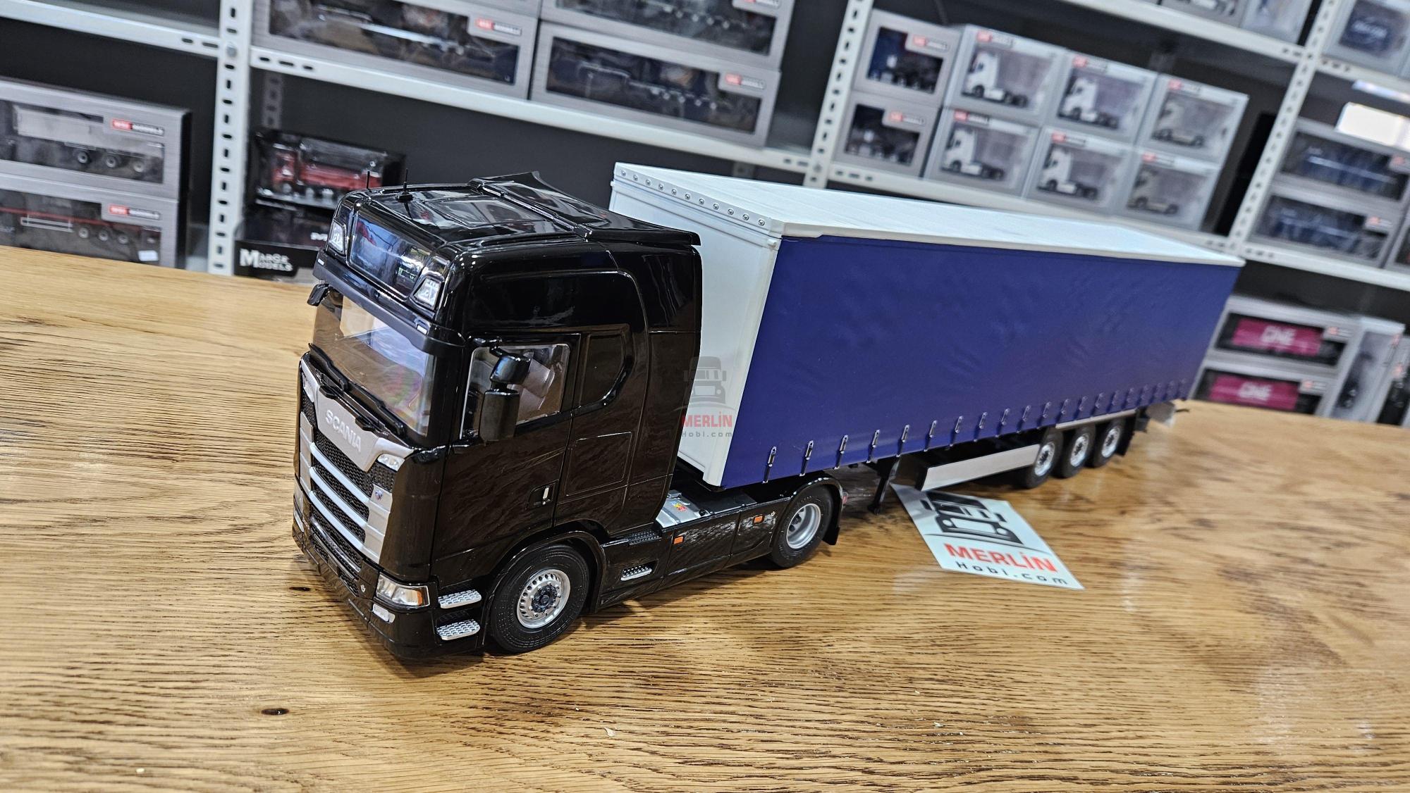 1/24 Scania 580S HIGHLINE + Tenteli Treyler – Solido