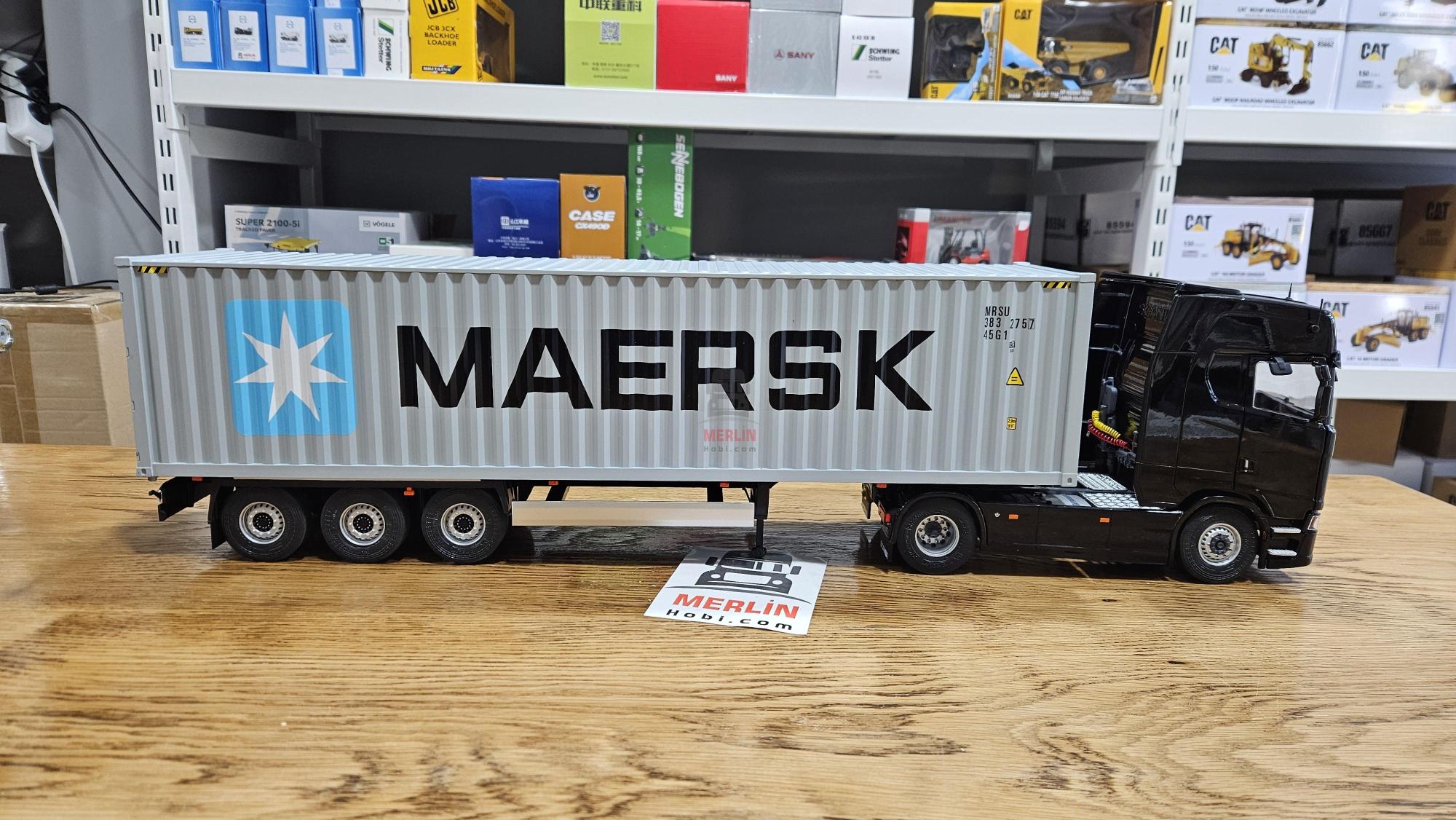 1/24 Scania 580S HIGHLINE + Maersk Konteyner Treyler – Solido