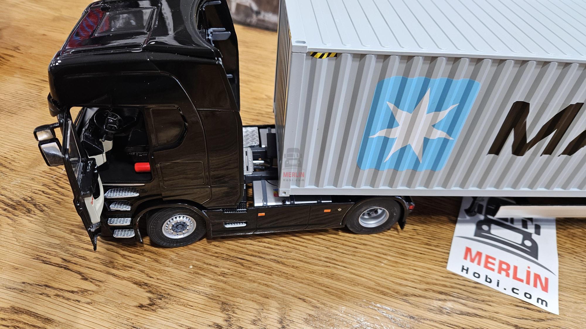 1/24 Scania 580S HIGHLINE + Maersk Konteyner Treyler – Solido