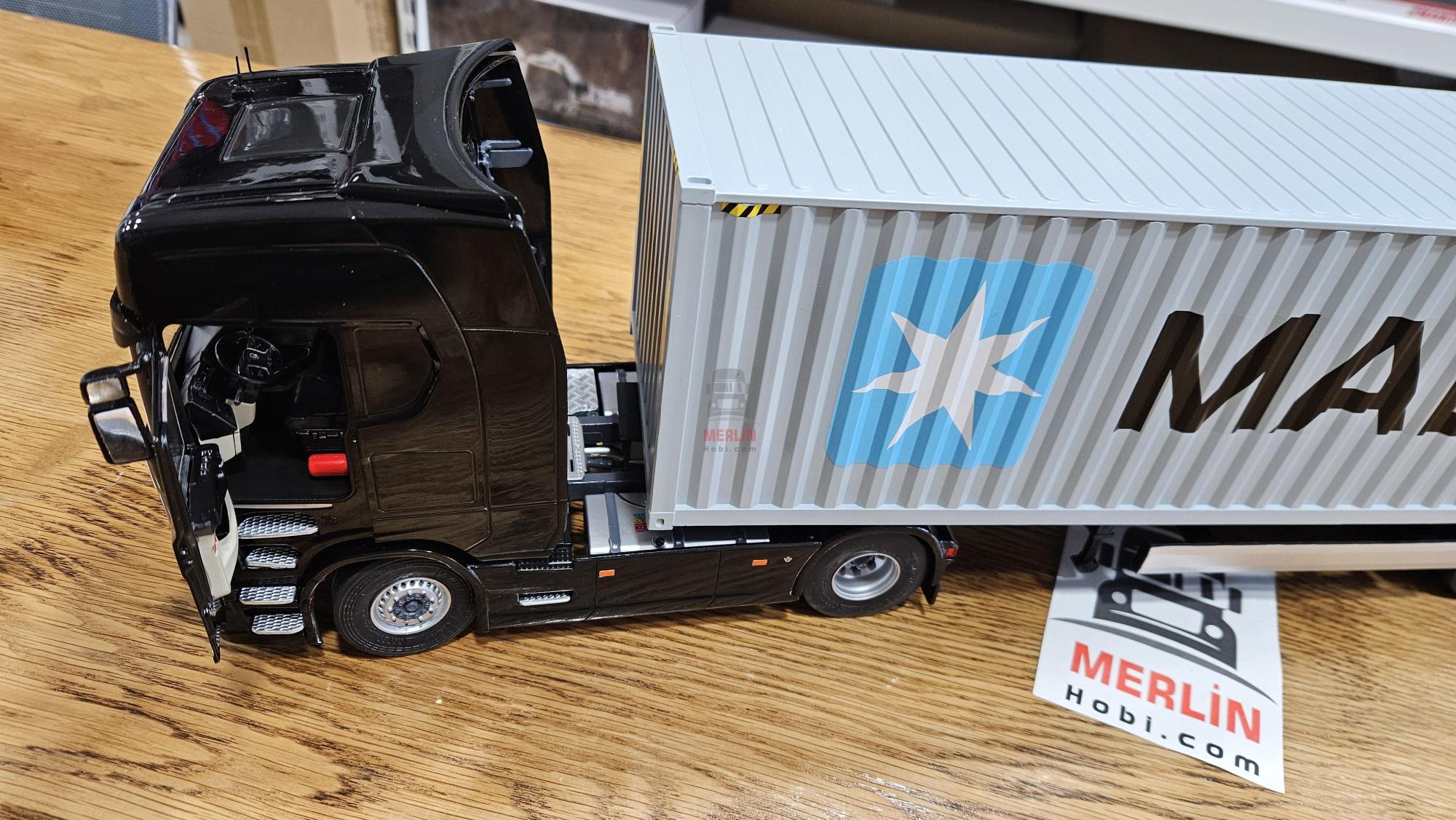 1/24 Scania 580S HIGHLINE + Maersk Konteyner Treyler – Solido