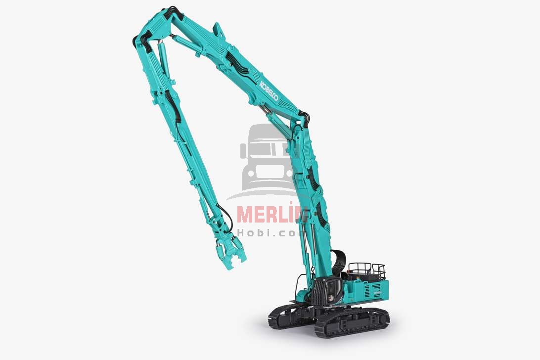 1/50 Kobelco SK1300DLC-10 yıkım ekskavatörü 40m konfigürasyonu