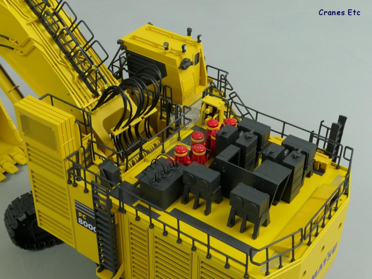 1/50 KOMATSU PC8000-6 Beko Diesel Versiyon - Dev Maden Eskavatörü