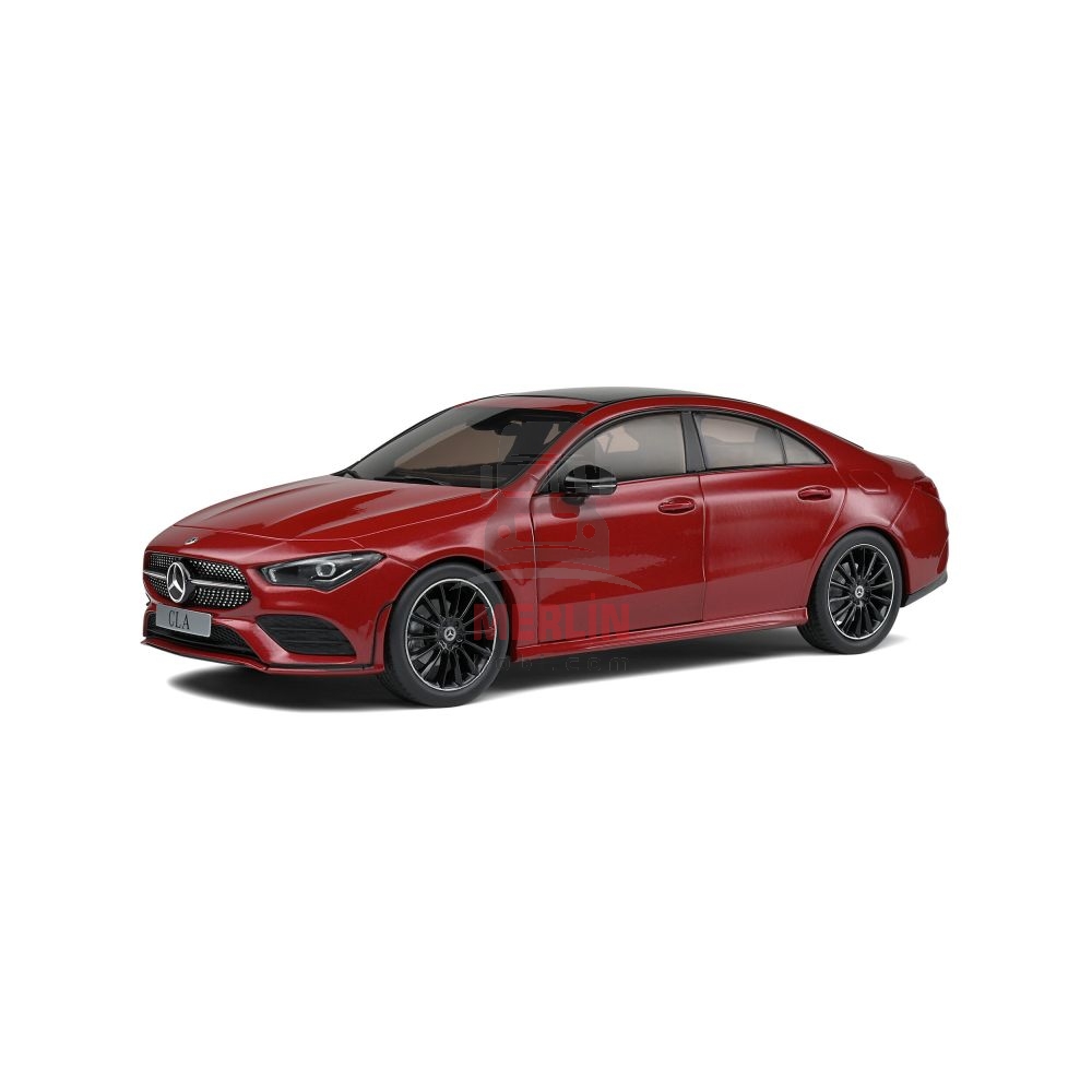 1/18 -Mercedes CLA AMG Line Coupe C118 Rounge Patagoine- Solido