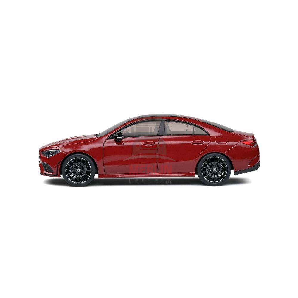 1/18 -Mercedes CLA AMG Line Coupe C118 Rounge Patagoine- Solido