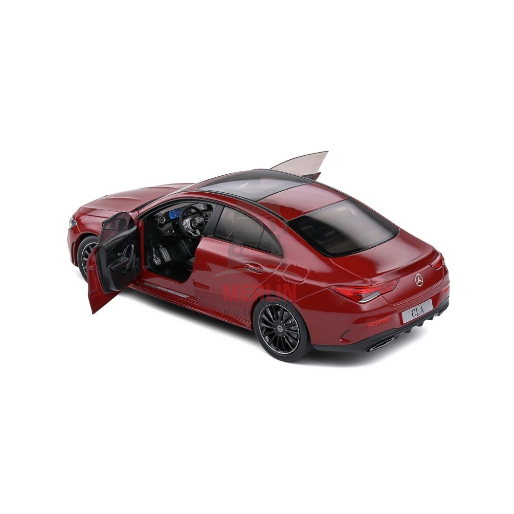 1/18 -Mercedes CLA AMG Line Coupe C118 Rounge Patagoine- Solido