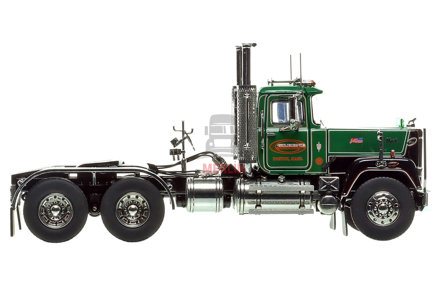 1/50 Mack Superliner Tandem Axle 1986 - G. Greene Construction