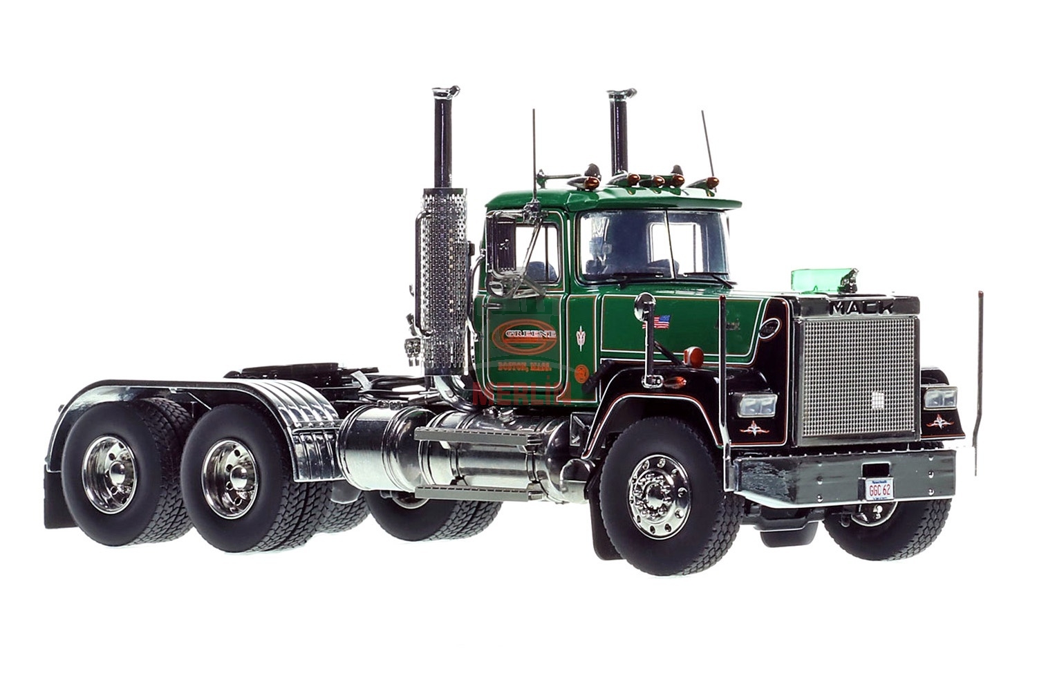 1/50 Mack Superliner Tandem Axle 1986 - G. Greene Construction