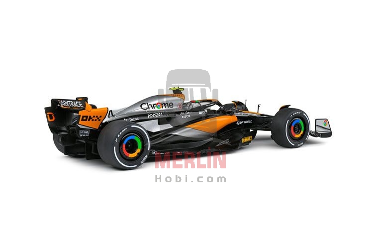 1:18 Solido S1811201 Lando Norris Mclaren F1 MCL60 2nd British Gp 2023