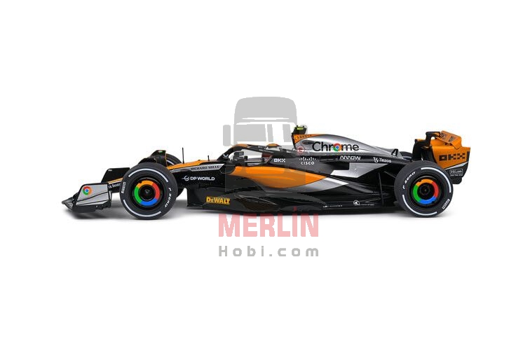 1:18 Solido S1811201 Lando Norris Mclaren F1 MCL60 2nd British Gp 2023