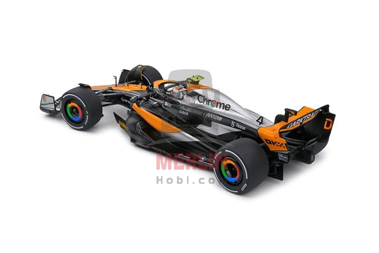 1:18 Solido S1811201 Lando Norris Mclaren F1 MCL60 2nd British Gp 2023