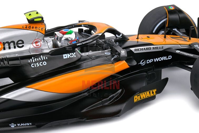 1:18 Solido S1811201 Lando Norris Mclaren F1 MCL60 2nd British Gp 2023