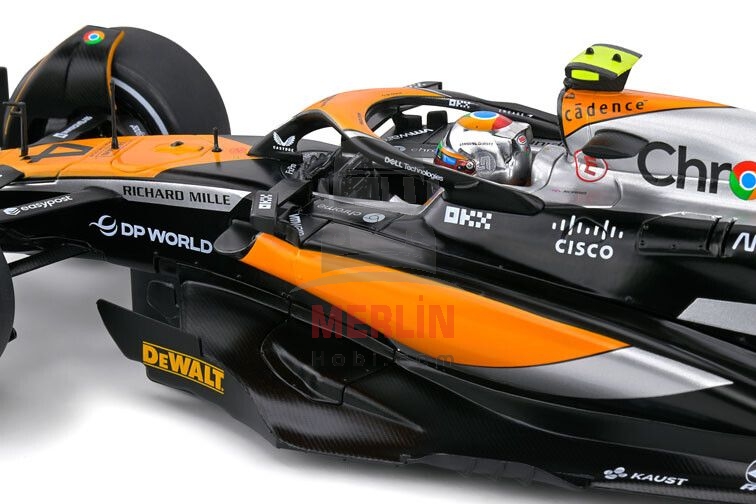 1:18 Solido S1811201 Lando Norris Mclaren F1 MCL60 2nd British Gp 2023