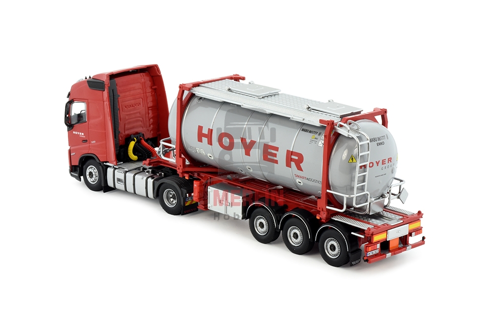1/50 Hoyer -  Volvo FH5 4x2 + Tank Konteyner -  Tır Çekici
