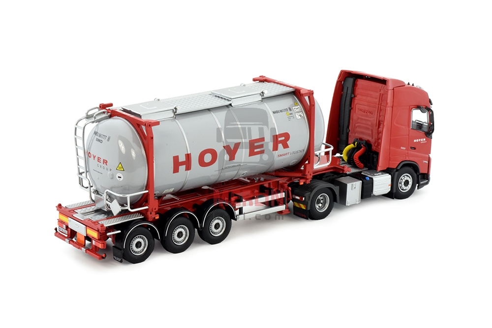 1/50 Hoyer -  Volvo FH5 4x2 + Tank Konteyner -  Tır Çekici