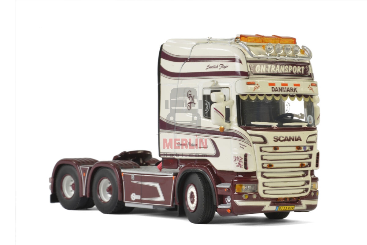 1/50 GN Transport; SCANIA R6 TOPLINE 6x2 TAG AXLE