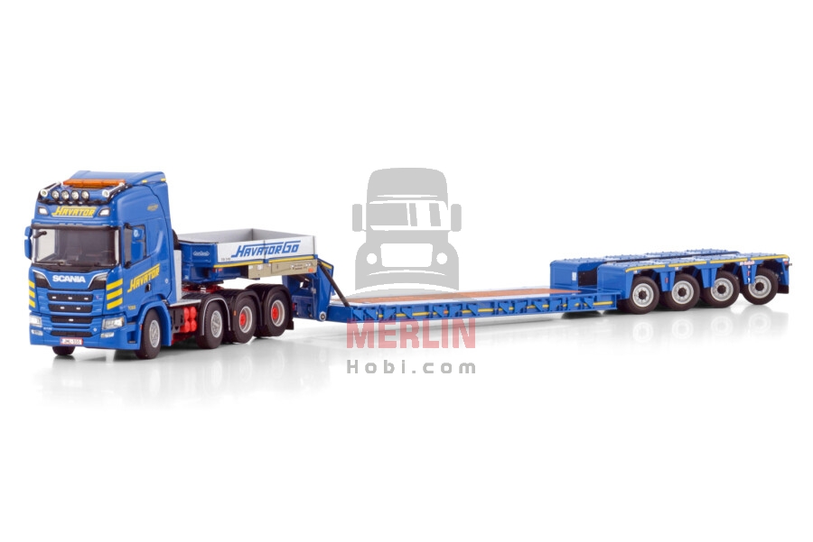 1/50 Havator; SCANIA R HIGHLINE CR20H 8X4 LOW LOADER - 4 AXLE - Lowbed