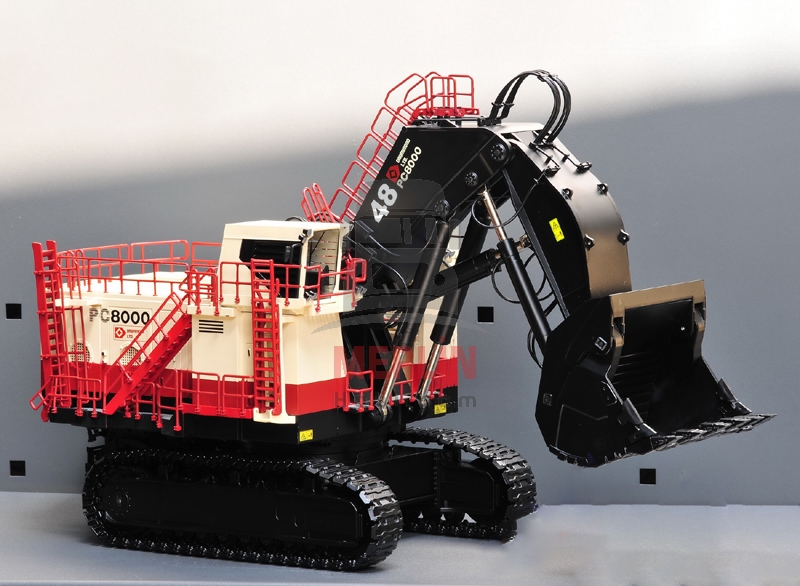 1/50 KOMATSU PC8000-11 Shovel Elektrik Versiyon -Drummond - Dev Maden Eskavatörü 