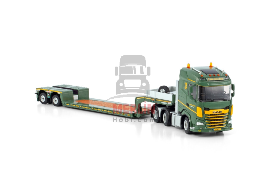 1/50 Jan Kees Boer; DAF XG 6X2 TWIN STEER EURO LOW LOADER - 2 AXLE - Lowbed