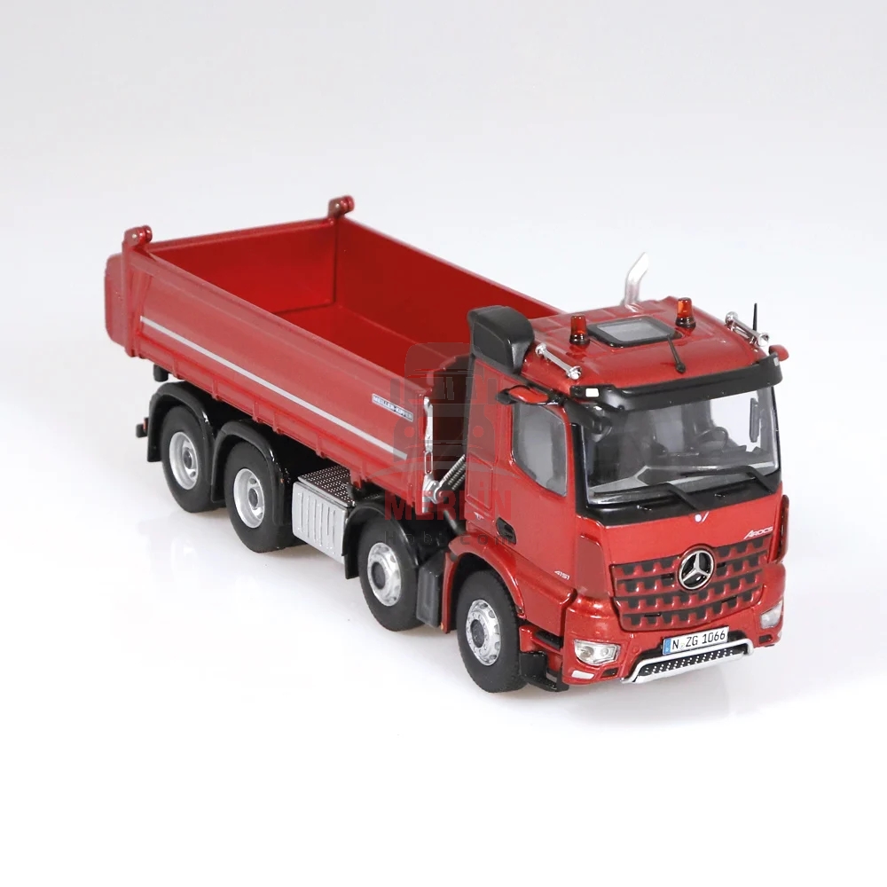 1/50 Mercedes Arocs 8x4 Kırmızı Meiller Damper