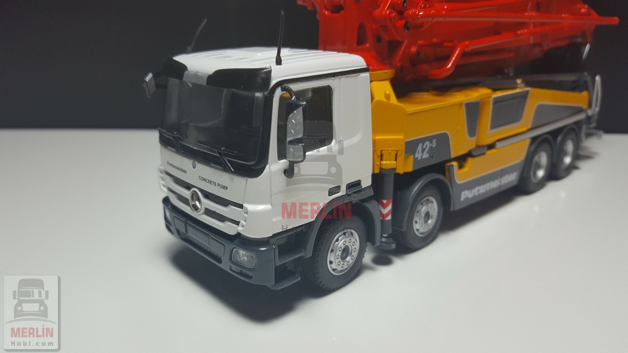 1/50 Mercedes Actros 8x4 Putzmeister 42M  Beton Pompası