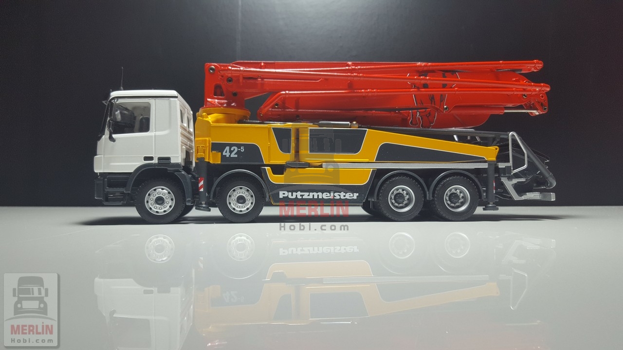 1/50 Mercedes Actros 8x4 Putzmeister 42M  Beton Pompası