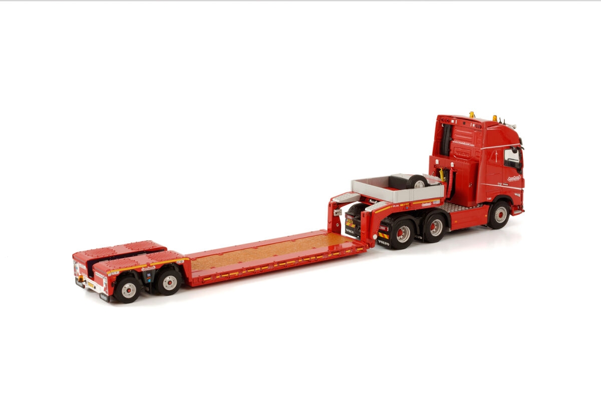 1/50 Volvo FH5 XL 6x4 + NOOTEBOOM EURO-PX LOWLOADER 2 - AXLE - Lowbed