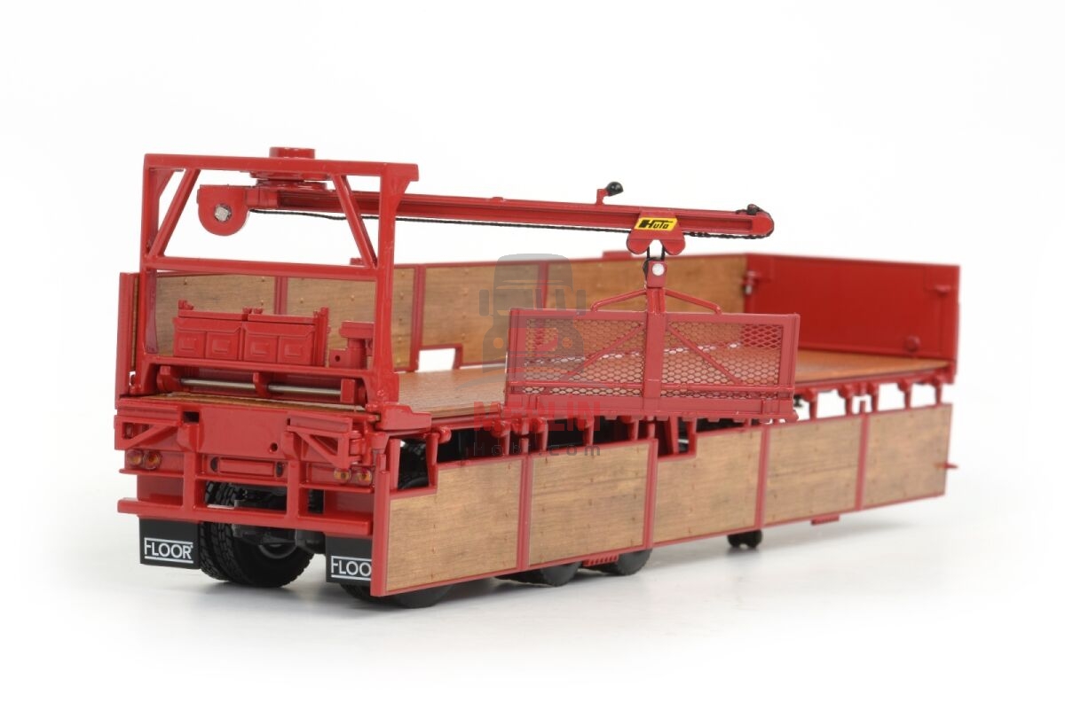 1/50 CLASSIC BRICK TRAILER - 3 AXLE - Dorse Trailer