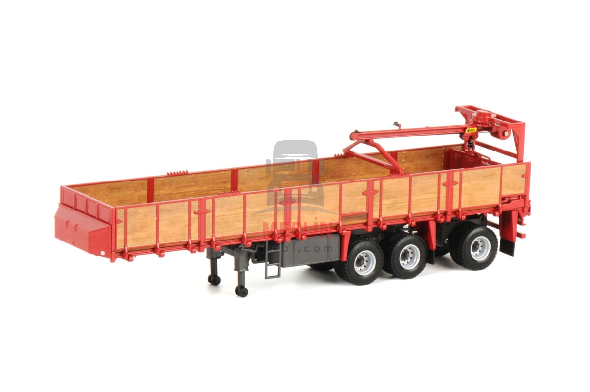 1/50 CLASSIC BRICK TRAILER - 3 AXLE - Dorse Trailer