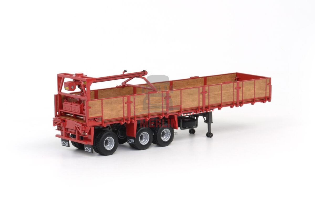 1/50 CLASSIC BRICK TRAILER - 3 AXLE - Dorse Trailer