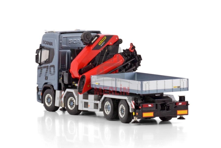 1/50SCANIA R HIGHLINE CR20H 8X2 TAG AKS PALFINGER PK 1350 TEC + JIB SÖKÜLEBİLİR GÖVDE Vinçler