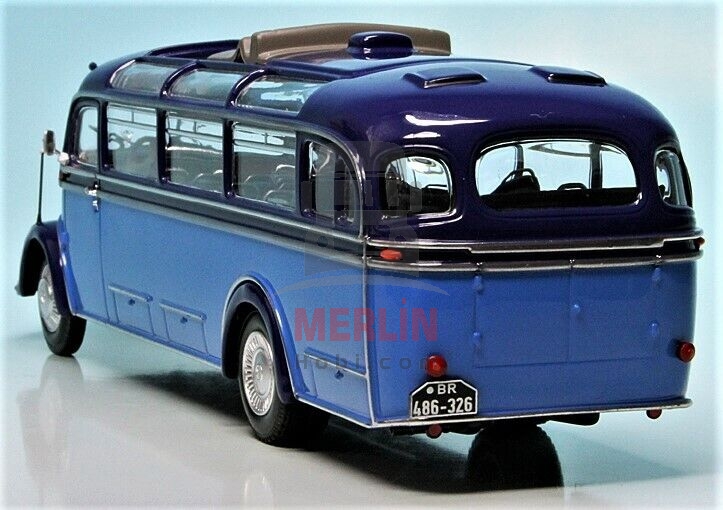 1/43 Mercedes O 3500 1950 Touring Bus -Otobüs  MINICHAMPS 