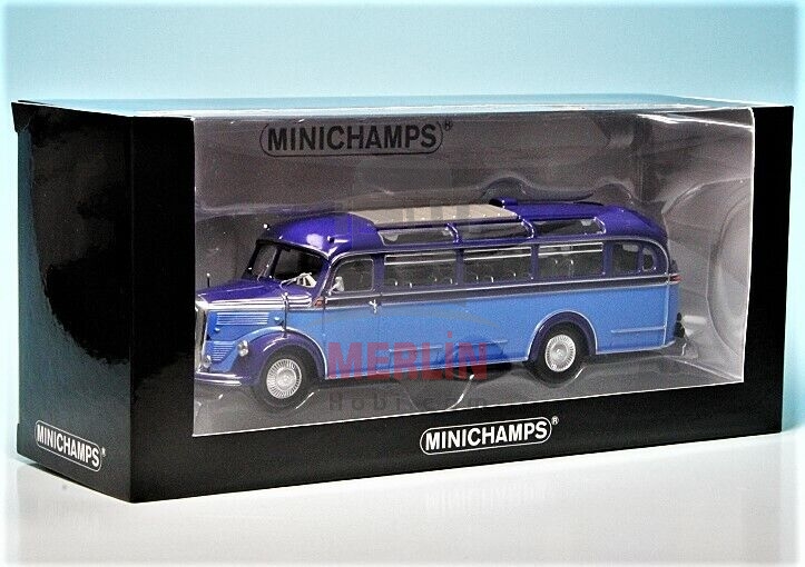 1/43 Mercedes O 3500 1950 Touring Bus -Otobüs  MINICHAMPS 