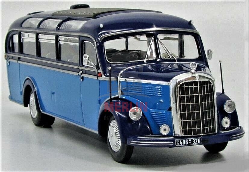 1/43 Mercedes O 3500 1950 Touring Bus -Otobüs  MINICHAMPS 