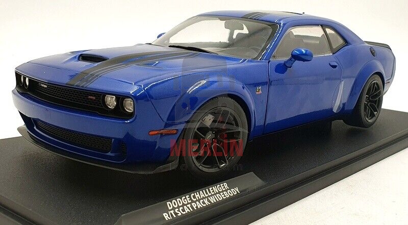 Solido 1/18 Scale S1805710 - Dodge Challenger R/T SCAT Pack Electric Blue 2023