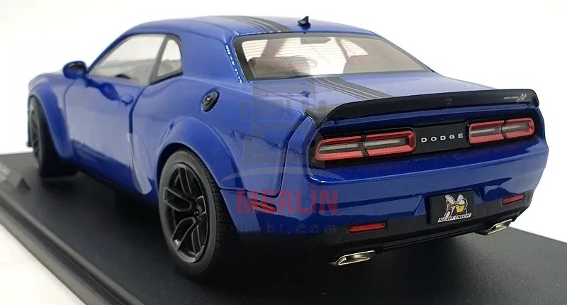 Solido 1/18 Scale S1805710 - Dodge Challenger R/T SCAT Pack Electric Blue 2023