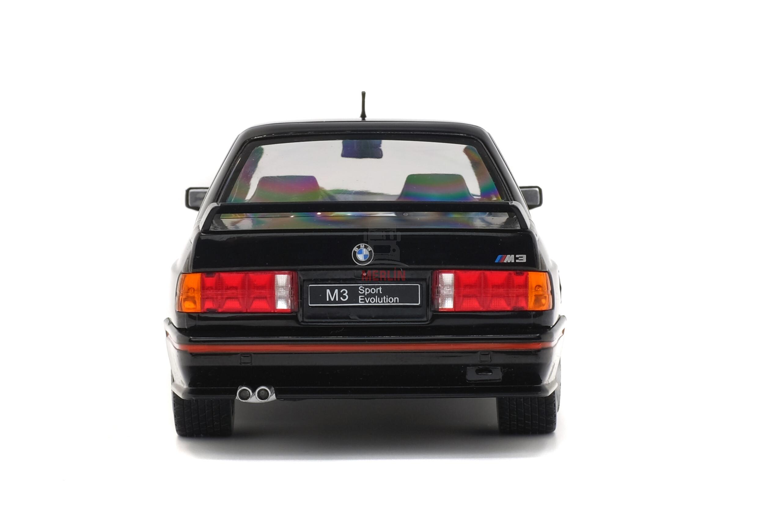 Solido 1/18 Scale S1801501 - BMW E30 SPORT EVO – BLACK – 1990